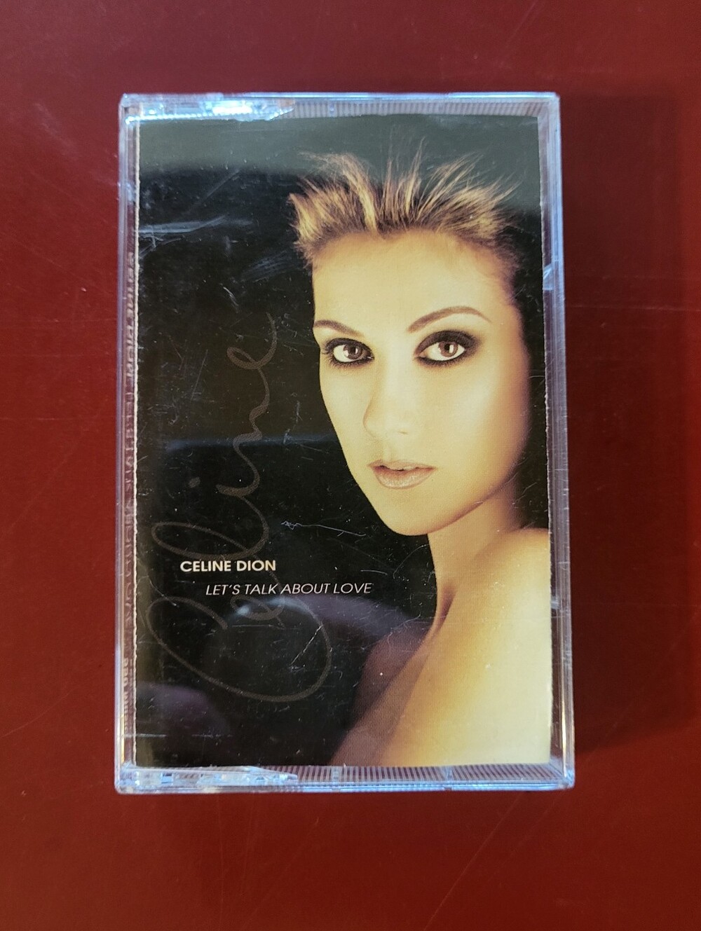 Celine Dion Let's Talk About Love 1997 Sony Cassette Tape